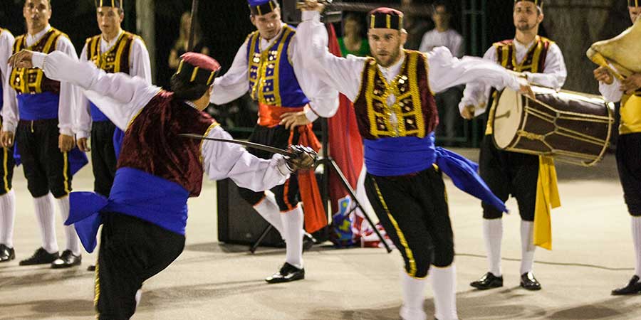 The Sword Dance festival - Kumpanija from Čara - Korcula