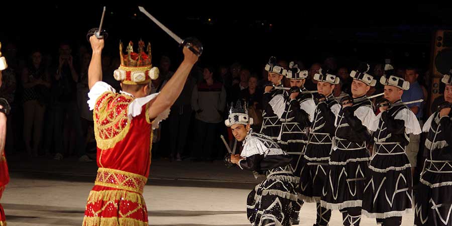 The Sword Dance festival-Moreska Sword Dance-Korcula